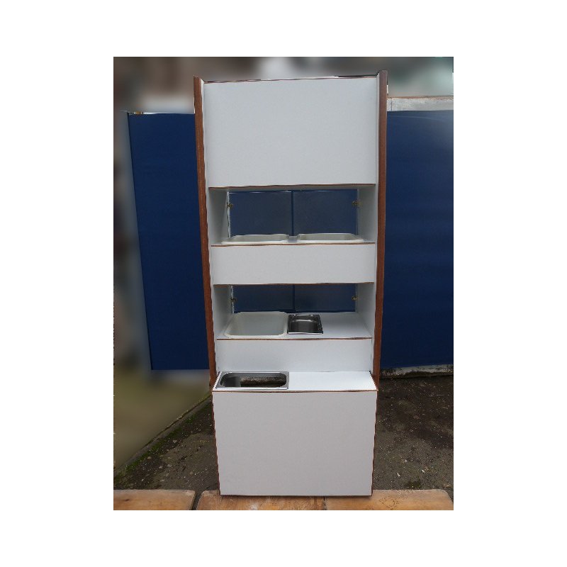 Zutatenschrank mit 4 Zutatenbehältern ca. 79 cm x 72 x 193 cm (B