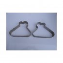 2 Backformen  / Tortenringe Aluminium