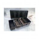 4er Toastbrotverband Kastenform Backverband mit Deckel