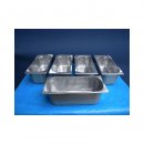 5 x Speiseeisbehälter Kunststoff ca. 16 x 26 x 12 cm