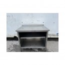 Arbeitstisch mit Ablage Edelstahl ca. 100 x 70 x 88,5 cm...