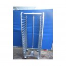 MIWE/WP Stikkenwagen / Ofenwagen Edelstahl 18 x 58/78 cm...