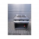 MKN Elektroherd 4 Platten Edelstahl 380 V