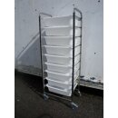 Zutatenwagen 9 x 60/40 cm Edelstahl Quereinschub mit...