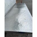 Arbeitsplatte Edelstahl ca. 250 x 80 x 4,5cm (B x T x H)