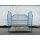 Transportwagen 3 Seiten Metallgitter und Holzboden