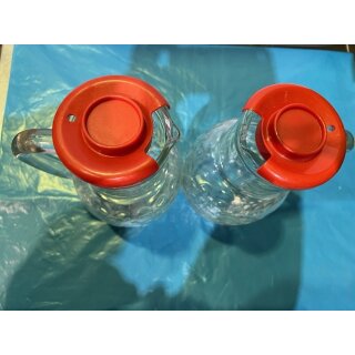 2x Granini Saft Karaffe Glas 1,5l