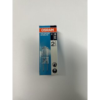 OSRAM Halogen Stiftsockellampe 20W G4 klar