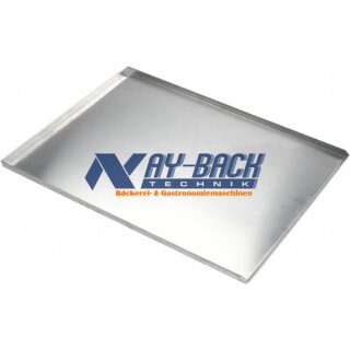 Backblech Aluminium 58/78 cm 3Rand ungelocht  NEU