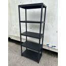 Regal auf Kunststoff mit 5 Auflagen ca. 70 cm breit