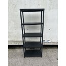 Regal auf Kunststoff mit 5 Auflagen ca. 70 cm breit