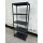 Regal auf Kunststoff mit 5 Auflagen ca. 70 cm breit