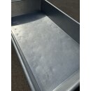 Aluminiumwanne / Mengwanne / Transportwanne  auf Rollgestell
