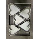 5er Herzform Backverband mit Deckel Kastenform ca. 58 x...