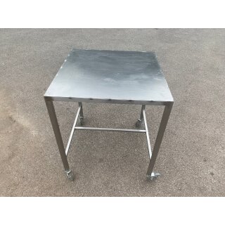 Arbeitstisch Untergestell auf Rollen ca. 70 cm breit