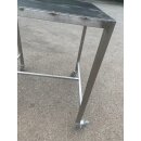Arbeitstisch Untergestell auf Rollen ca. 70 cm breit