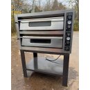 Pizzaofen GGM GASTRO mit 2 Backkammern Manuell