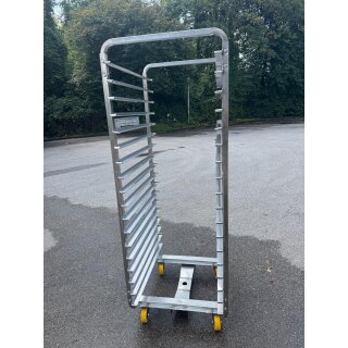 MIWE / WP Stikkenwagen / Ofenwagen Edelstahl 18 x ca. 58 x 78 cm