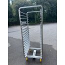 MIWE / WP Stikkenwagen / Ofenwagen Edelstahl 18 x ca. 58...