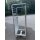 MIWE / WP Stikkenwagen / Ofenwagen Edelstahl 18 x ca. 58 x 78 cm