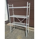Aluminiumregal  / Lebensmittelregal ca.100 x 40 x 168 cm