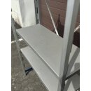 Aluminiumregal  / Lebensmittelregal ca.90 x 41 x 151 cm