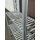 Aluminiumregal  / Lebensmittelregal ca.120 x 41 x 168 cm