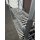 HUPFER  Aluminiumregal  / Lebensmittelregal ca.120 x 40 x 180 cm