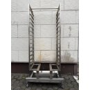 Wiesheu Stikkenwagen / Ofenwagen Edelstahl 15 Etagen für Bleche 60/40 cm