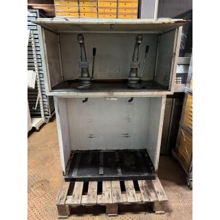 Ölkabinett / Ölschrank Werkstattölkabinett Öl Kabinett 2 Pumpen