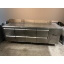 Kühltisch ca. 220 cm breit Edelstahl  230 V