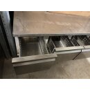 Kühltisch ca. 220 cm breit Edelstahl  230 V