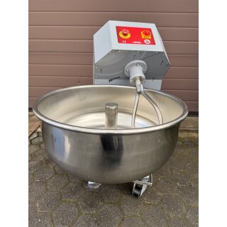 Spiralkneter / Teigknetmaschine mit Edelstahlkessel