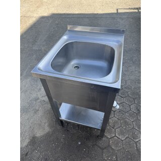 Spülbecken / Spültisch / Spülwanne komplett aus Edelstahl ca.50 cm breit