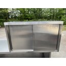 Hängeschrank mit Schiebetüren Edelstahl ca.100...