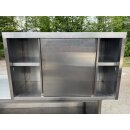Hängeschrank mit Schiebetüren Edelstahl ca.100...