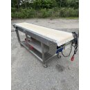 Schneidetisch  Edelstahl 380 V ca.270 cm lang