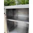 Hängeschrank mit Schiebetüren Edelstahl ca.180...