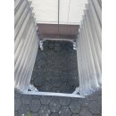 Frostterwagen / Universalwagen Edelstahl 30 x 60/80 cm Längseinschub