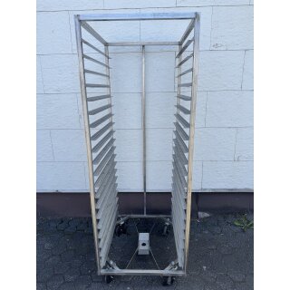 MIWE / WP Stikkenwagen / Ofenwagen Edelstahl 20 x ca. 58 x 78 cm