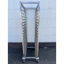 Frosterwagen / Transportwagen Edelstahl 20 x 40/60 cm...