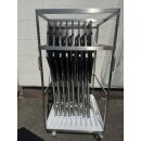 Set - Angebot 1 Transportwagen Edelstahl  und 9...