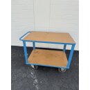Schwerer Tisch- und Montagewagen 2 Etagen ca. 105 x 70 cm