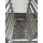 Tablettwagen / Abräumwagen / Behälterwagen GN 1/1 für 2 x 18 Edelstahl