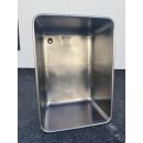 300 Liter Vielzweckbecken / Gemüsewagen /FleischerwagenEdelstahl auf Rollen mit Ablasshahn