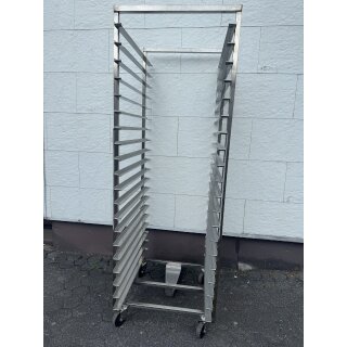 Wachtel Stikkenwagen / Ofenwagen Edelstahl 20 x ca. 58 x 78 cm