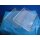 2 Mikrowellen Einlegplatten / Tabletts / Teller aus stabilem Glas