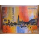 Kunstdruck Motiv Stadt Köln ca. 62 x 85 x 2 cm 