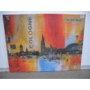 Kunstdruck Motiv Stadt Köln ca. 62 x 85 x 2 cm 