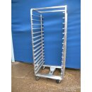 Stikkenwagen / Ofenwagen Edelstahl ca. 15 x 58/58 cm;...